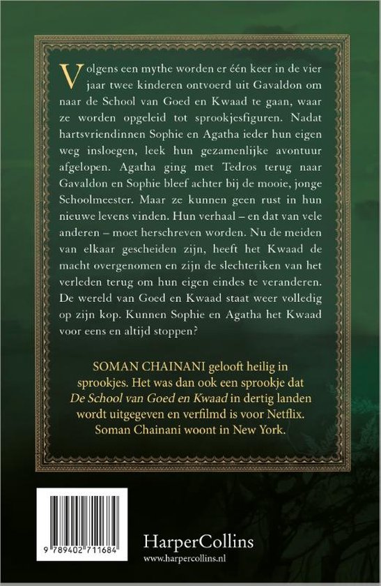 De School van Goed en Kwaad 3 Lang en gelukkig, Soman Chainani 9789402711684 Boeken bol