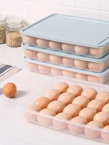 Opbergdoos voor 24 stuks eieren 30.5 x 23 x 5.5 cm