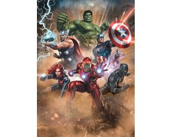 Fotobehang - Avengers Superpower 200x280cm - Vliesbehang