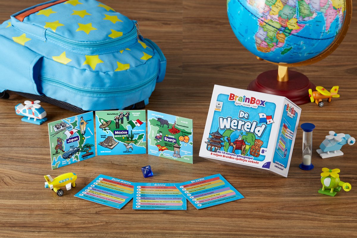 BrainBox De Wereld - Bordspel — afbeelding 5