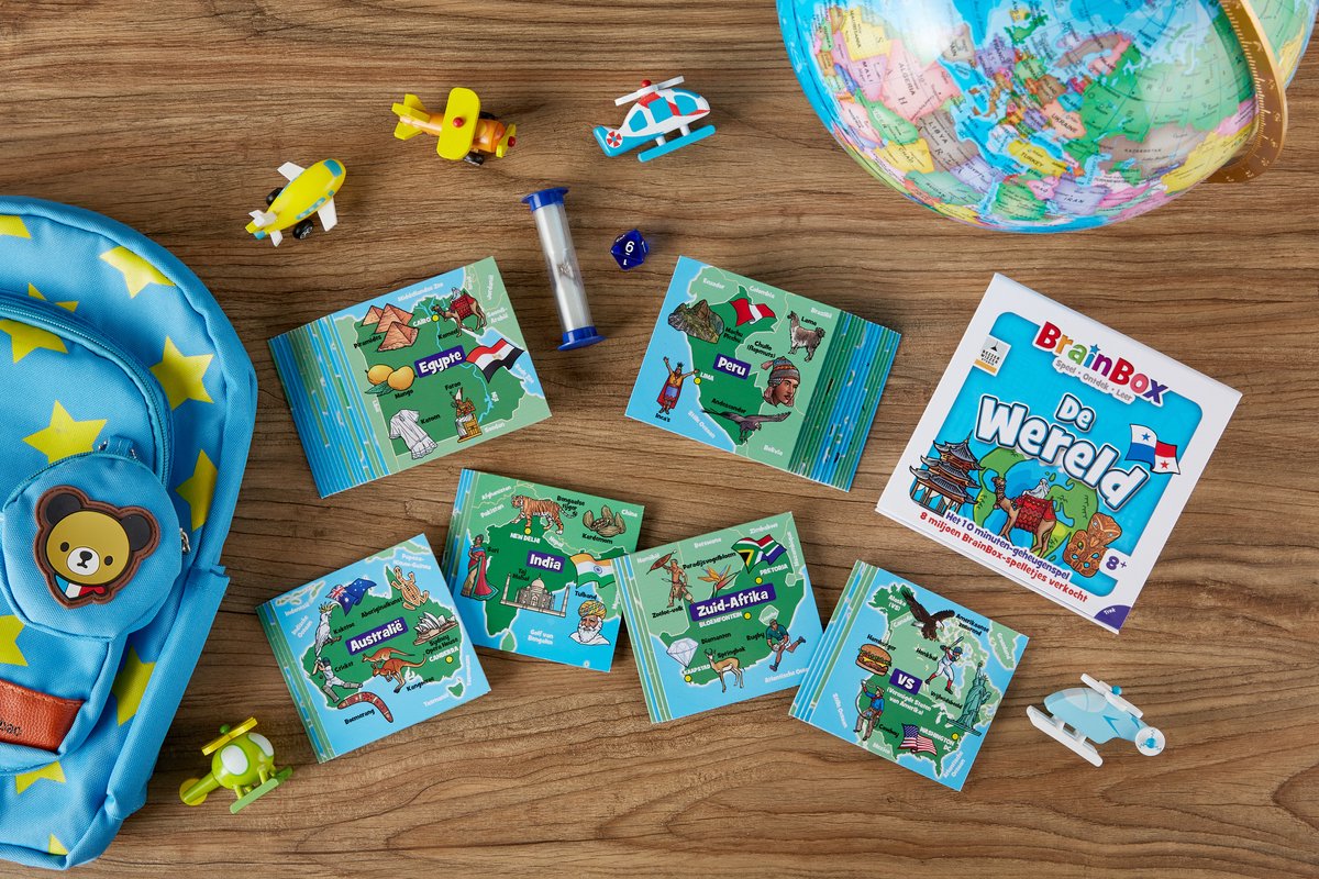 BrainBox De Wereld - Bordspel — afbeelding 4