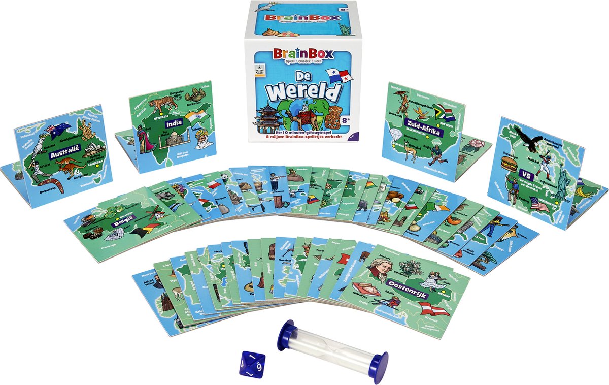 BrainBox De Wereld - Bordspel — afbeelding 2