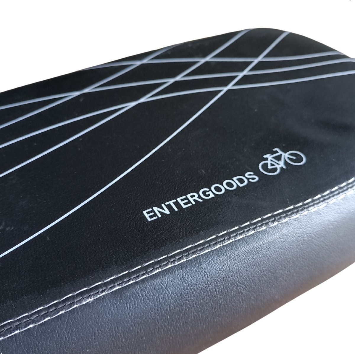 Jeemsie - Bagagedrager Kussen – Zwart Fietszitje Voor Extra Comfort En Eenvoud