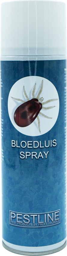 PestLine Bloedluis Spray; ter bestrijding van bloedluis - bloedmijt - ook tegen bedwantsen - Geen resistentie mogelijk - Snel knockdown effect
