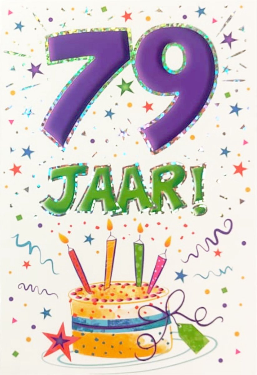 Verjaardagskaart - That funny age - 79 jaar - Per Stuk
