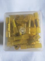 Doorverbinder geel Duraseal 2.5-6.0mmq 50 stuks