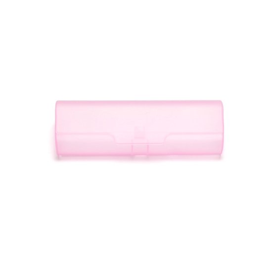 Plastic Brillenkoker - Roze - 14.6*7.2 cm - Compact & Lichtgewicht - Brillenhouder