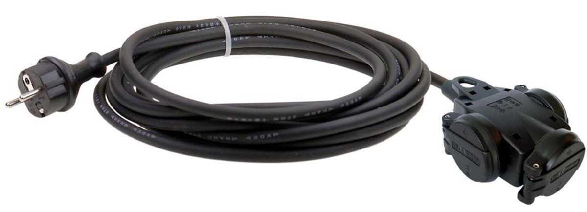 Verlengkabel 25m - H07RN-F - 3x2,5mm² - 46.525.25