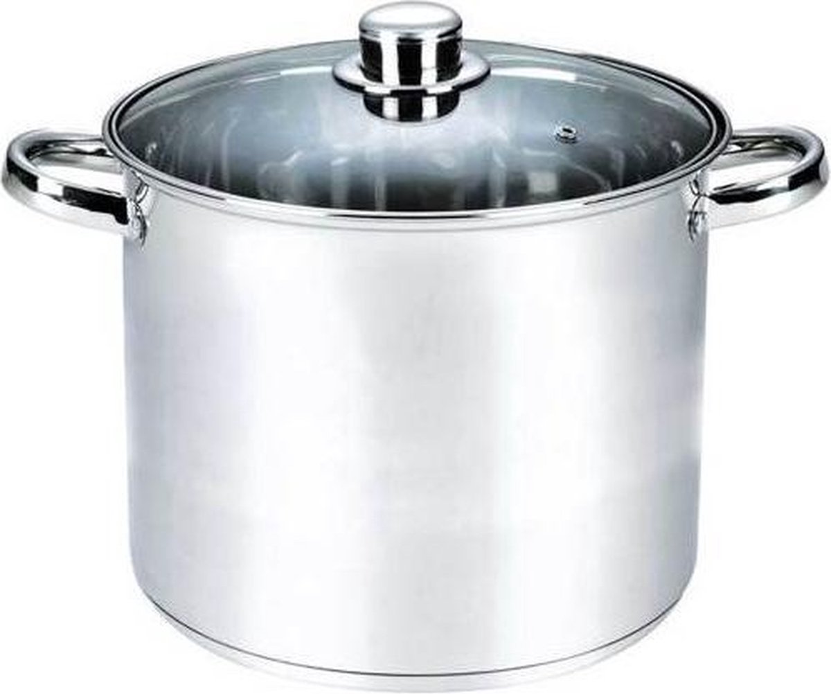 Bol.com Michelino RVS Soeppan - 21 liter - Ø 34 cm aanbieding