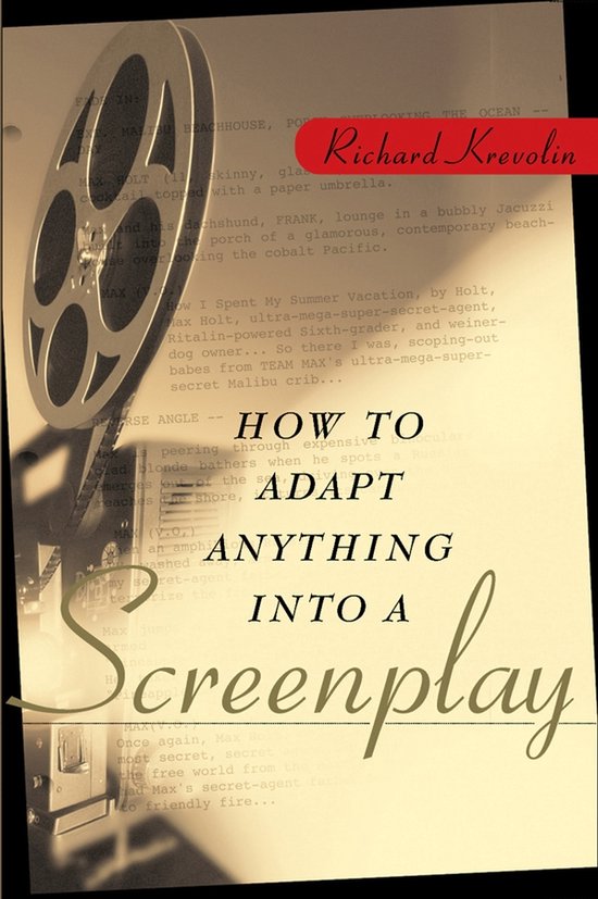 How To Adapt Anything into A Screenplay - cover