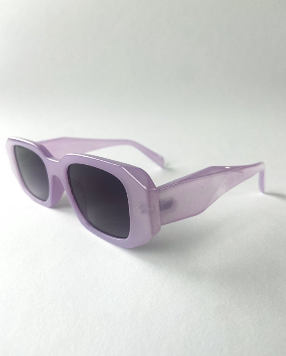 Festivalbril Techno Bril Rave Bril Zonnebril Unisex Lila REfunn 2023