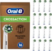 Oral-B CrossAction - Met CleanMaximiser-technologie - Opzetborstels - 16 Stuks - Brievenbusverpakking