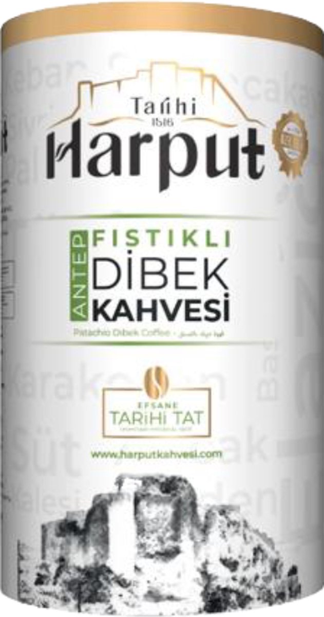 Antep Fistikli Dibek Kahvesi - Tarihi Harput Dibek - Dibek koffie met pistache noten 250 Gram