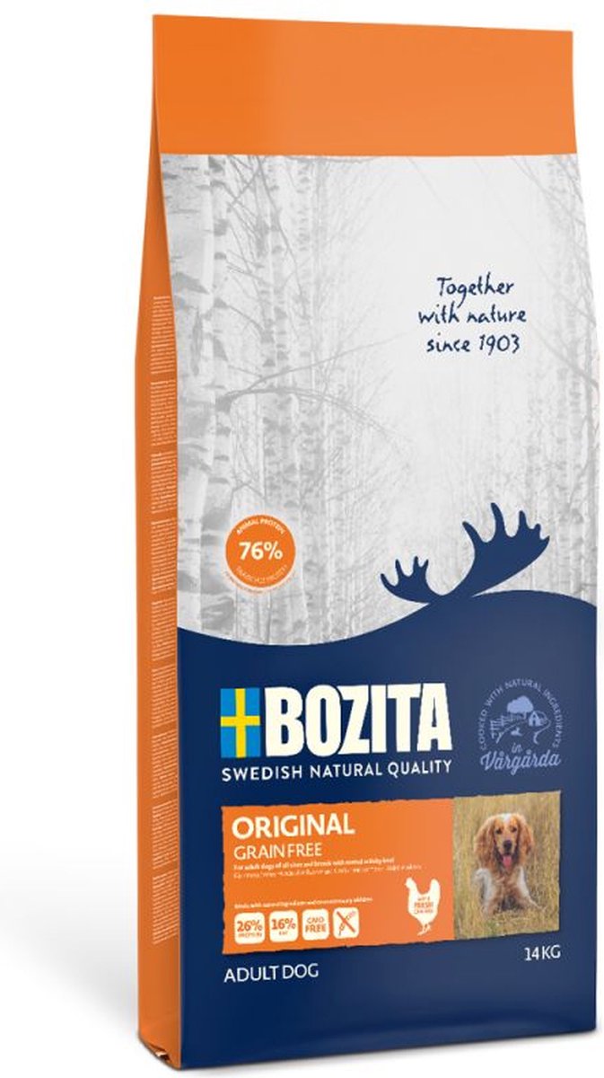 Bozita droogvoer voor hond 12 kg Adult Kip