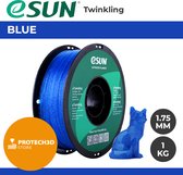 eSun - eTwinkling Filament, 1.75mm, Blue - 1kg