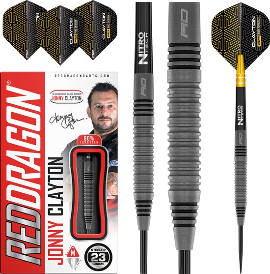Red Dragon Jonny Clayton Oxide Edition 90% - Dartpijlen van Red Dragon — afbeelding 5