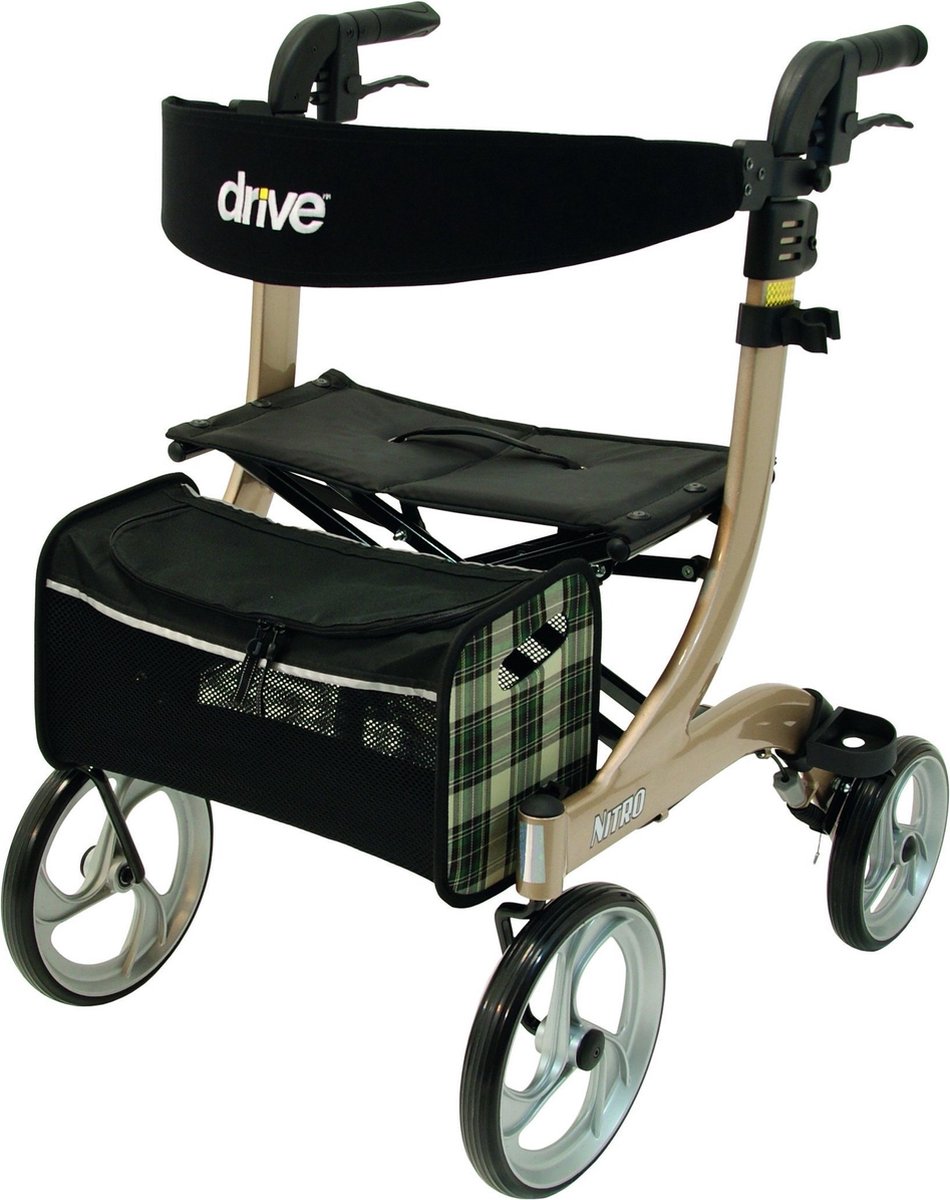 Goedkoopste Drive rollator nitro XS Design - Gewicht 6,8 kg