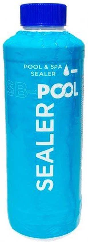 Foto: Sb pool leak sealer anti lek middel voor zwembaden en spa s 1 liter