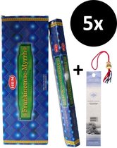 HEM Encens Encens & Myrrhe - 120 Bâtons
