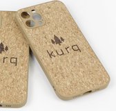 KURQ - Kurk duurzaam telefoonhoesje met bumper voor iPhone 12/12 Pro
