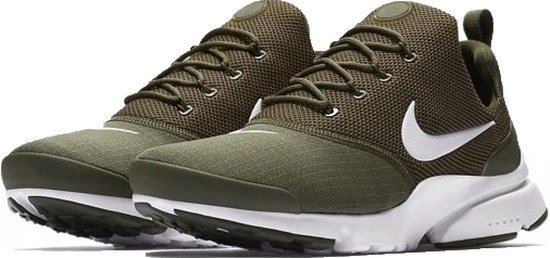 Nike Presto Fly - Maat 46 - Heren Sneakers - Groen/Wit | bol.com