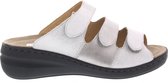 Dames Slippers Solidus 21154-20821 Serenity Spezial Off White Zilver - Maat 5½