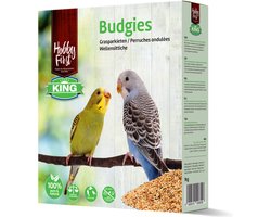 7x HobbyFirst King Grasparkieten 1 kg