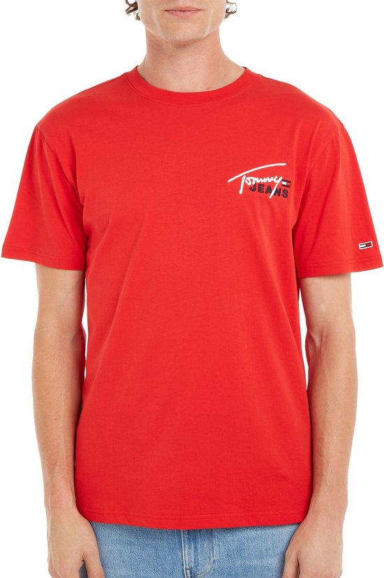 Tommy Hilfiger Classic Graphic Signature T-shirt Mannen - Maat XXL