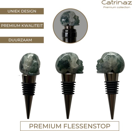 Flessenstop diamant vorm roze oranje geel – set van 3