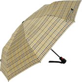Paraplu Fiber T1 Automatic - Stormproof, Karo beige