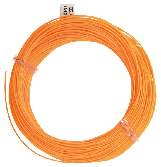Secura Fly Line WF4F HI-VIS - Vislijn - Vliegvislijn - Taper - Oranje - Forel - Vliegvissen van Merkloos — afbeelding 2