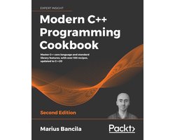Omslag van Modern C++ Programming Cookbook