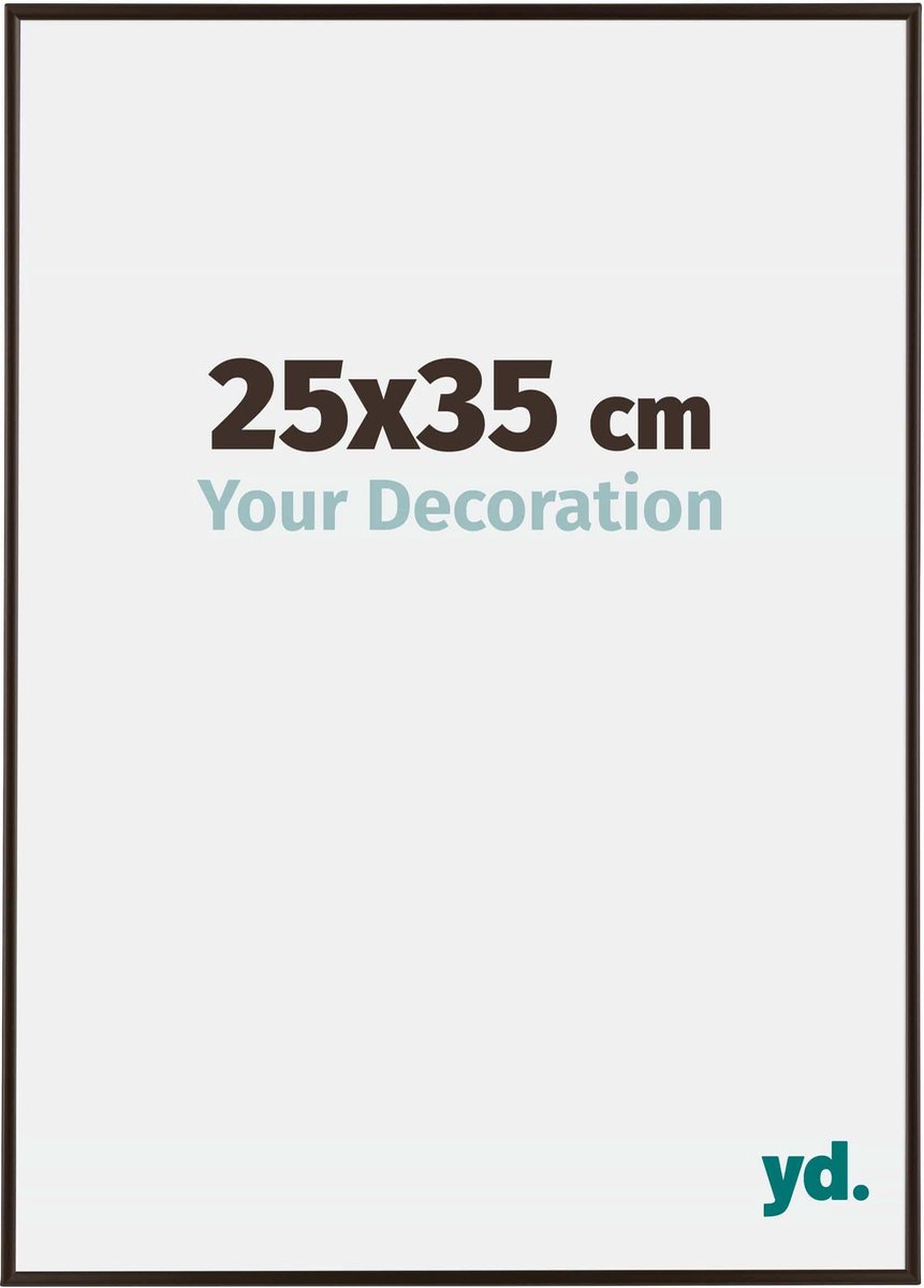 yd. Your Decoration - Fotolijst 25x35 cm - Kunststof - Antraciet - Evry