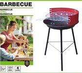 BBQ - Barbecue - Portable - Barbecue portatif - Barbecue à Charbon de bois - 3 à 6 personnes - Compact - ILFAshopping