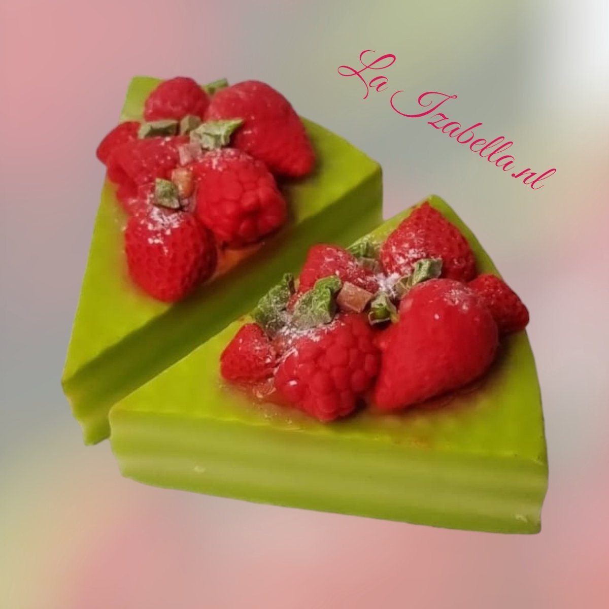 Valentijnsdag cadeau-Luxe organische zeep met abrikozenpitolie