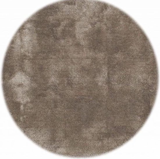 Ross 21 - Rond vloerkleed in grijze kleursamenstelling