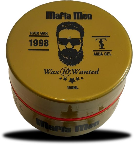 2+1 Gratis 3 Pack- Mafia Men Haarwax 10 Wanted (3-Pak Wanted 450 ml)