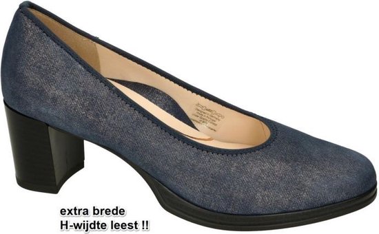 Ara -Dames - blauw donker - pumps & hakschoenen - maat 37