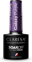 CLARESA Gel Polish Galaxy Purple 5g