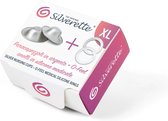 Silverette® Tepelkapjes | XL + O-FEEL™ Ringen | Originele Zilveren Tepelhoedjes | Klinisch Getest | 925 Zilver