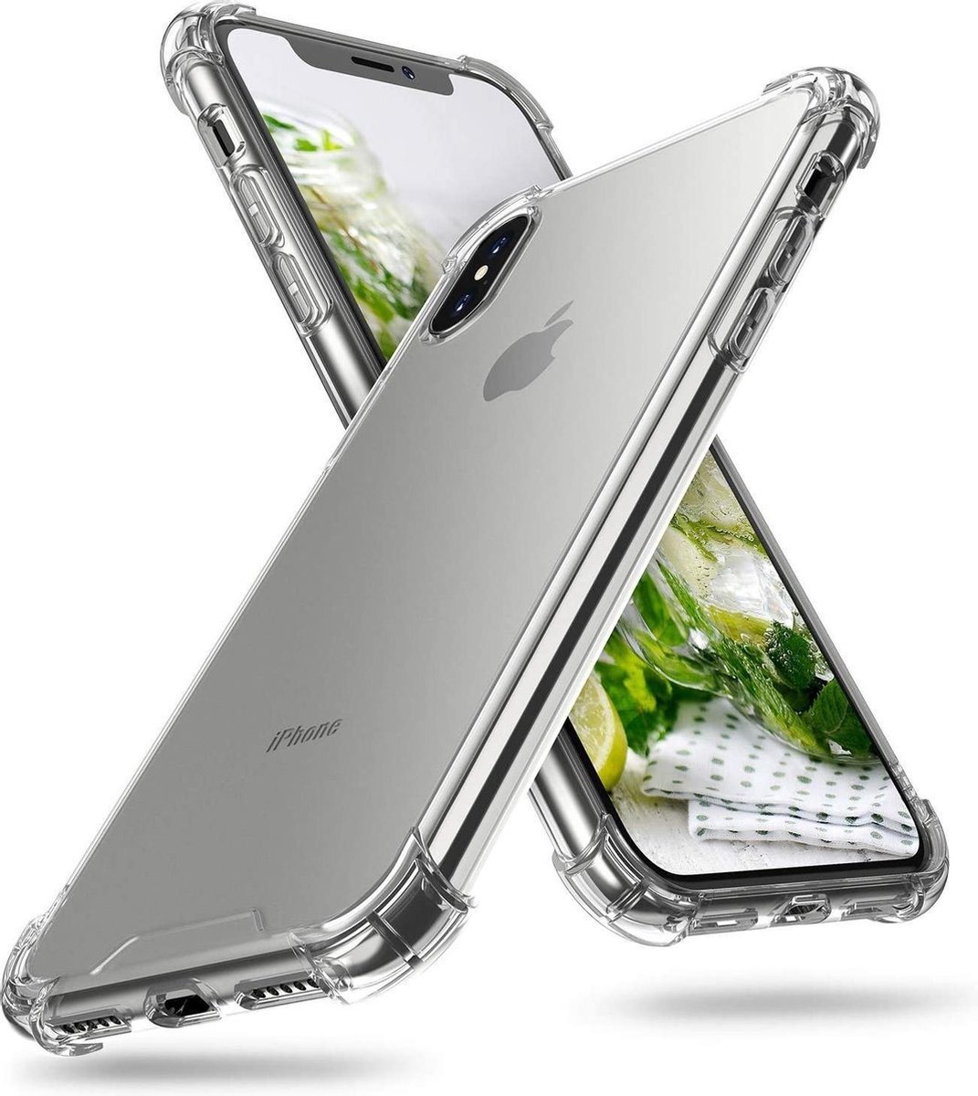 Cityhoesje – Anti Shock – iphone XS Max – Backcover Transparant