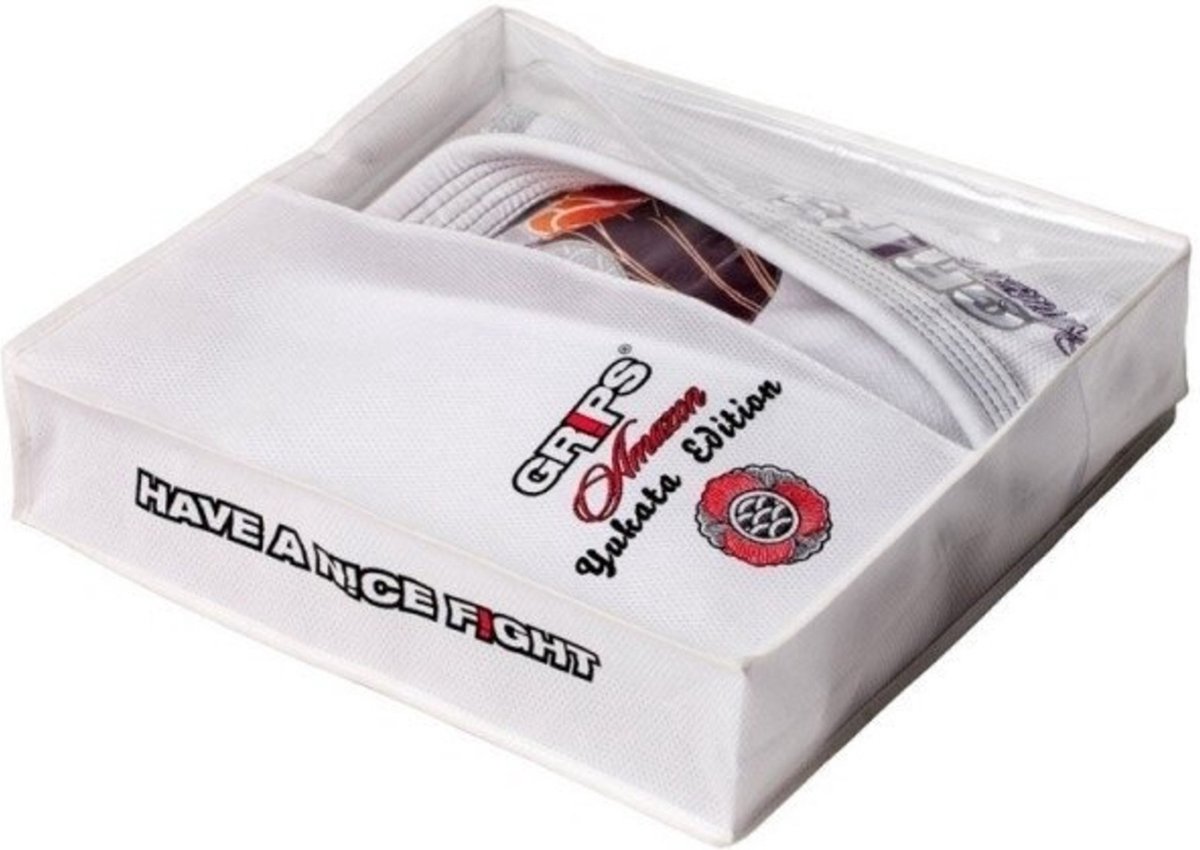 GRIPS Athletics Amazonia Dames BJJ GI Wit Maat F1