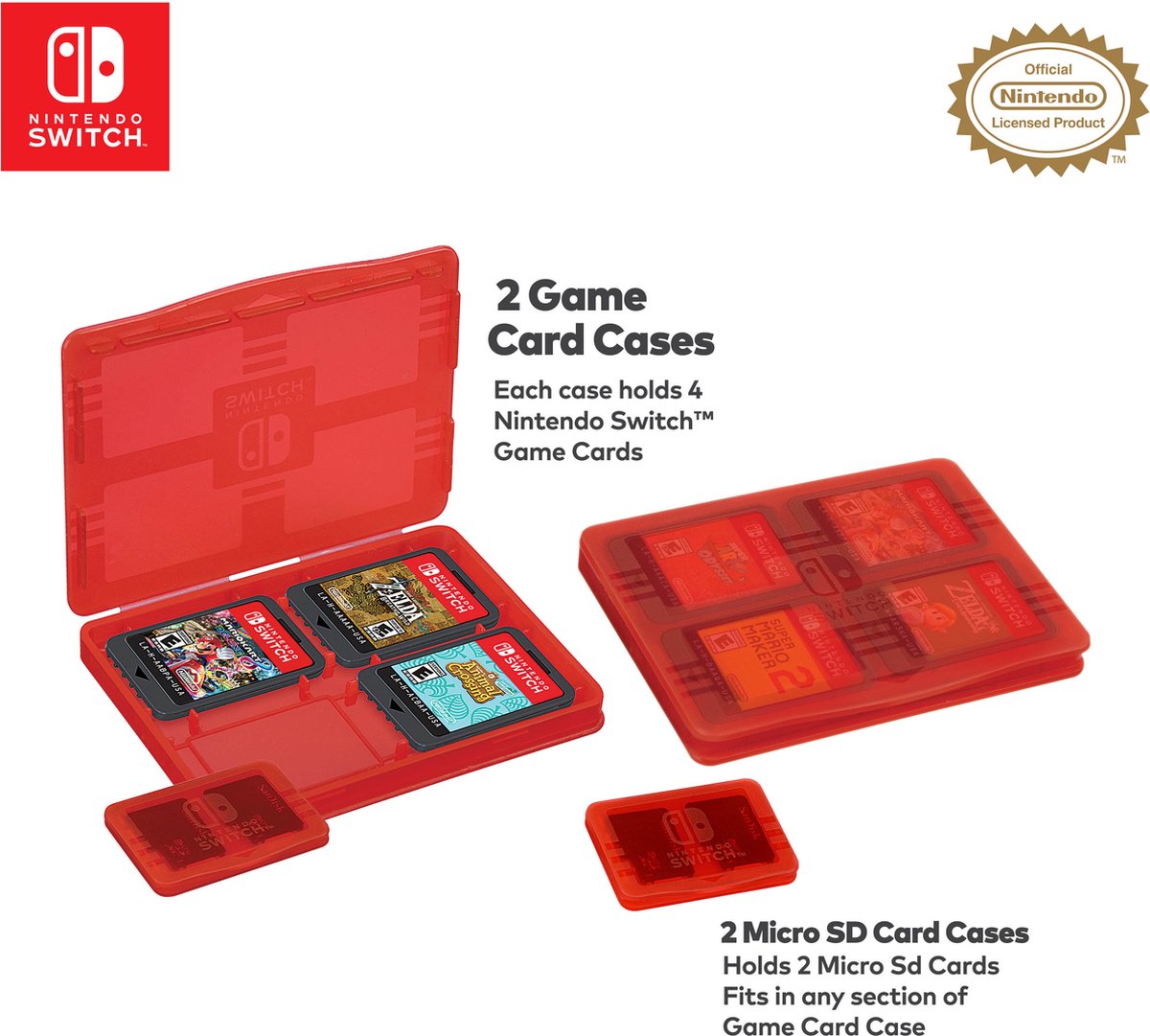 Nintendo switch cheap red case