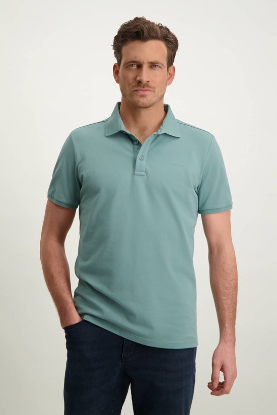 State of Art - Pique Polo Logo Vert - Regular-fit - Polo Homme Taille XXL |  bol