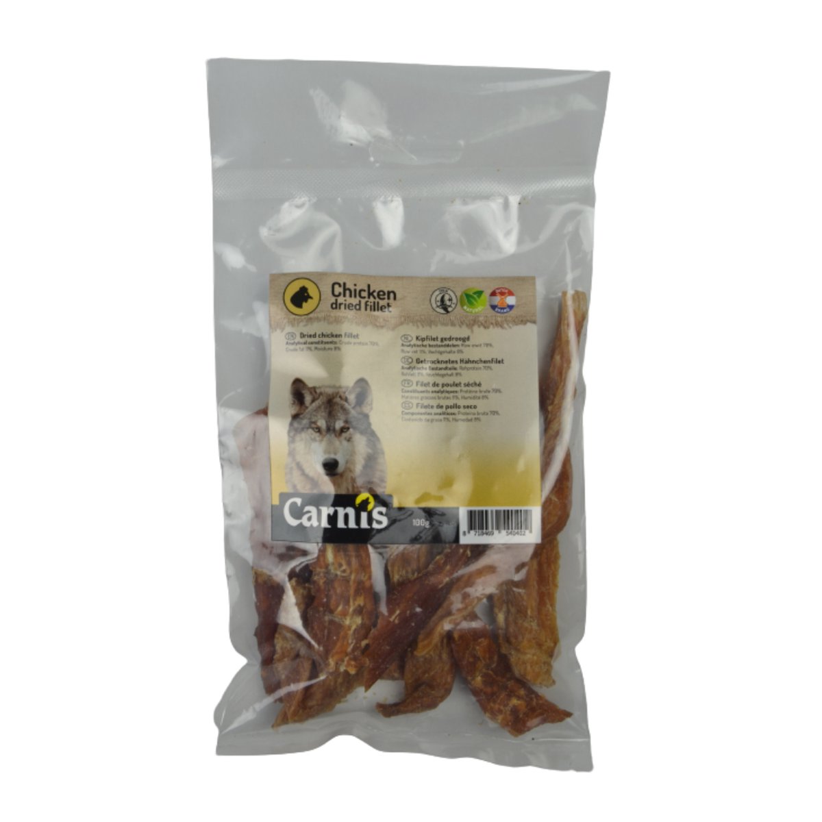 Carnis Kipfilet Gedroogd 100g