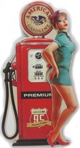 Wandbord Special USA Style - Pomp Girl American Gasoline
