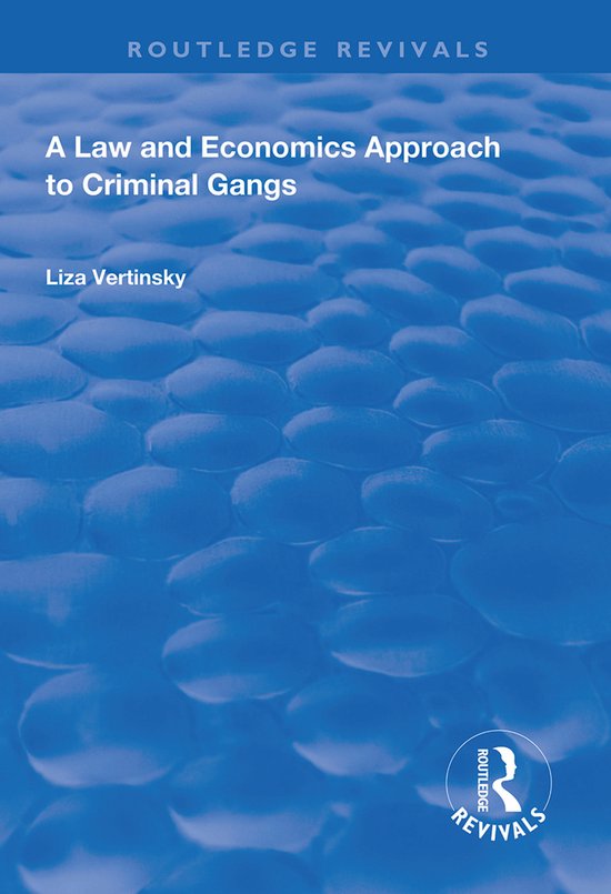 Routledge Revivals-A Law and Economics Approach to Criminal  ... - cover