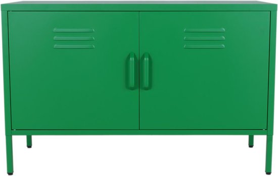 MaximaVida metalen TV lockerkast Finn 100 x 40 x 64 cm emerald - 1 schap
