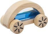 PlanToys Houten Speelgoed Wautomobiel-Blauw