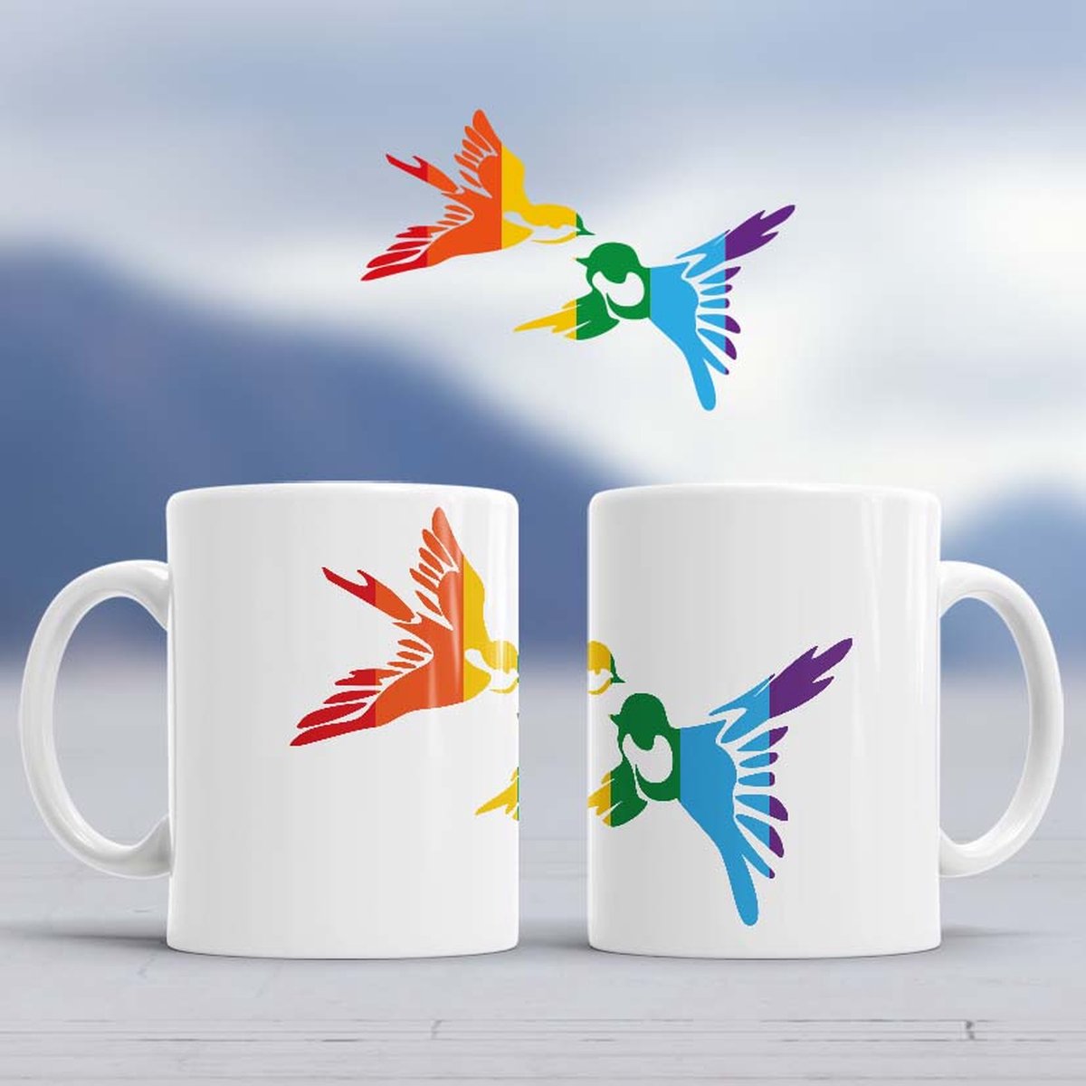 Mok Vogels - birds - Pride - Gay - Gay Pride Parade (Pride parade) - LGTBQIA+